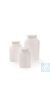 Rectangular bottle HDPE 250 ml, 55 x 60,5 x H 114, mouth 34,5 mm, sealable Rectangular bottle...